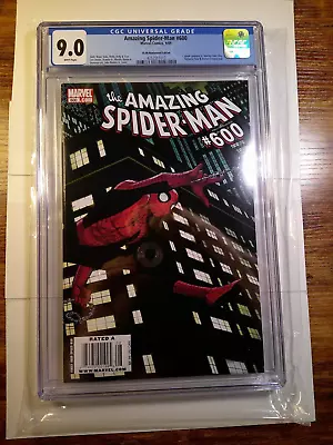 Buy The Amazing Spider-Man #600, $6.99 Cover Newsstand Edition, CGC 9.0 • 86.47£
