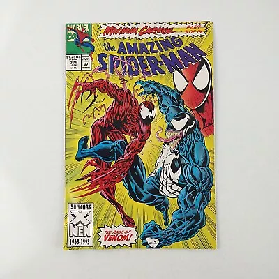 Buy Amazing Spider-Man #378 Maximum Carnage (1993 Marvel Comics) • 3.17£