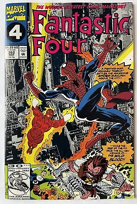 Buy Fantastic Four #362 • KEY 1st Appearance Of Wild Blood! • 2.36£