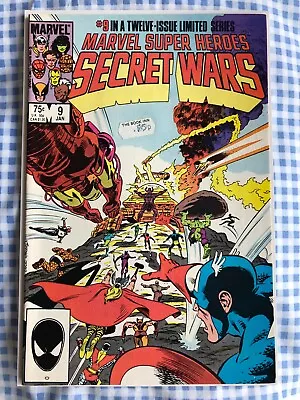 Buy Marvel Super Heroes Secret Wars 9 (1985) • 6.99£