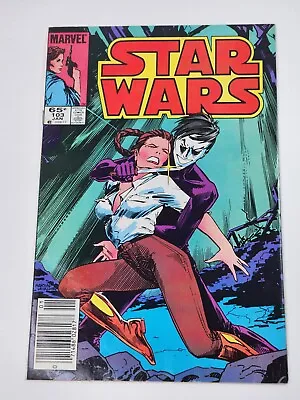 Buy Star Wars 103 NEWSSTAND Marvel Comics Copper Age 1986 • 14.24£