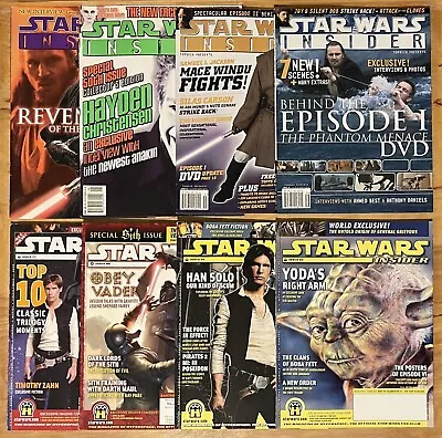 Buy Star Wars Insider Magazine Issues 43, 50, 55, 56, 77 & 86. See Below For Details • 43.68£