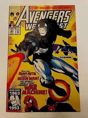 Buy West Coast Avengers #94 - 1st App Rhodes As War Machine (Marvel, 1993) | VF+ • 23.98£