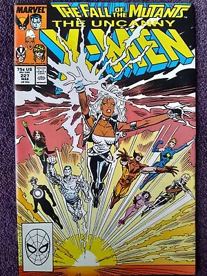 Buy Comics: The Uncanny X Men 227 1988, 1st Full Appearance Of The Adversery. • 6£