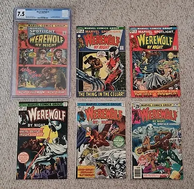 Buy Marvel Comics: Werewolf By Night Bundle ***Must See*** • 650£