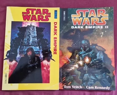 Buy Star Wars Dark Empire 1 And 2 TPB 1st Prints 1994/1995 Rare Graphic Novel • 40£