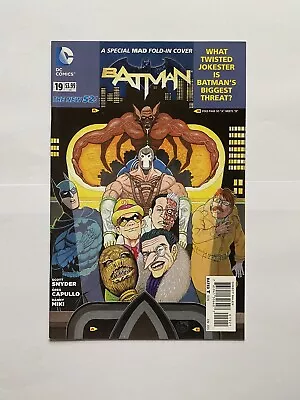 Buy BATMAN #19 MAD VARIANT FIRST PRINTING New 52 Bagged & Boarded 2011 Series • 4.95£