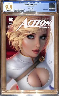 Buy Action Comics 1051 CGC 9.9 🤩 Warren Louw Power Girl Trade!! Not 9.8 Pop 14!! • 315.08£