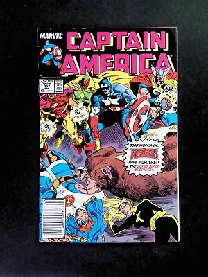 Buy Captain America #352  Marvel Comics 1989 FN/VF Newsstand • 2.37£