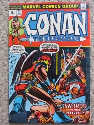 Buy CONAN THE BARBARIAN #23 (1973) 1st Appearance Red Sonja; Thomas & Windsor-Smith • 59£