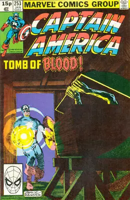Buy Captain America (1968) # 253 UK Price (5.0-VGF) John Byrne 1st Union Jack III... • 6.75£