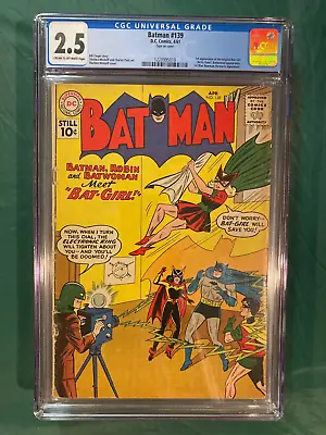 Buy 1961 Batman #139 CGC 2.5 1st Appearance And Origin Of Bat-Girl Betty Kane DC Key • 426.75£