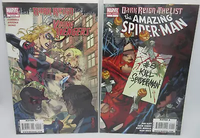 Buy Dark Reign: Young Avengers #5 +The List: The Amazing Spider-Man #1 (2009) NM • 7.11£