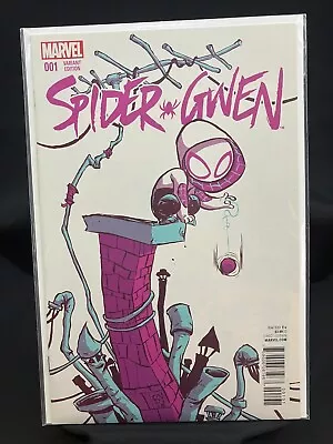 Buy Spider Gwen #1 (RARE Skottie Young Variant Cover, Marvel Comics) First Print • 19.99£