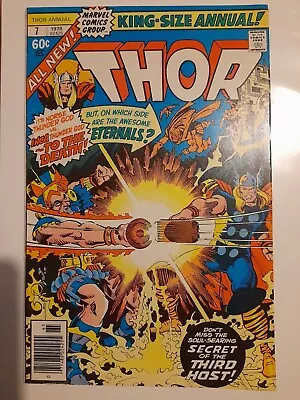 Buy Thor Annual #7 June 1978 VFINE- 7.5 1st Appearance Of Virako, An Eternal • 9.99£