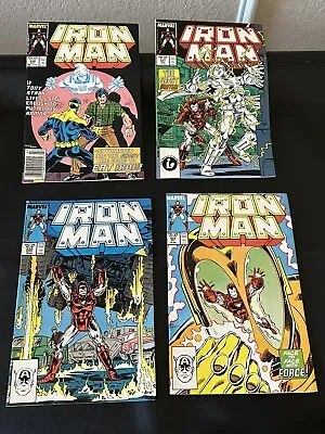 Buy Iron Man 220,221,222,223| 1987 Marvel Comic Book Lot Of 4 • 7.88£