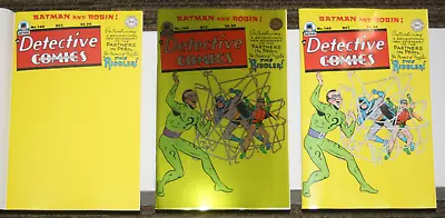 Buy DC Detective Comics #140 FACSIMILE THREE COVER SET Reg, FOIL & BLANK 1st Riddler • 12.79£