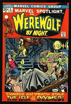 Buy Marvel Spotlight #4 VF+ 8.5 3rd Appearance Werewolf By Night! Marvel 1972 • 105.31£