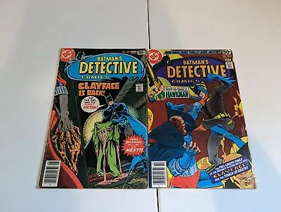 Buy Detective Comics #478 & #479 DC Comics 1978 1st Clayface III 2 Part Story!  • 31.61£