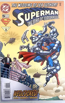 Buy Superman The Man Of Tomorrow. # 5. Wedding Of Lex Luthor. Summer 1996. Vfn- 7.5 • 2.89£