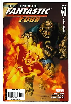 Buy Ultimate Fantastic Four #41 - Marvel 2004 - Cover By Salvador Larocca [Diablo] • 5.99£