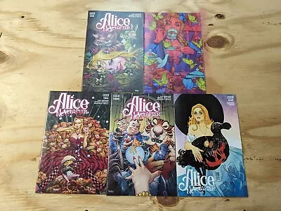 Buy ALICE NEVER AFTER SET OF 5-1A, 1C FRISON 1:10, 2A, 3A And 5A Boom Studios • 22.13£