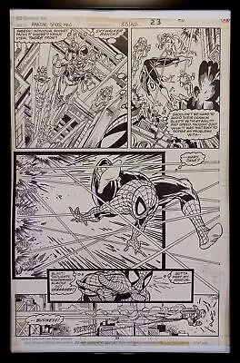 Buy Amazing Spider-Man #303 Pg. 17 By Todd McFarlane 11x17 FRAMED Original Art Print • 47.39£