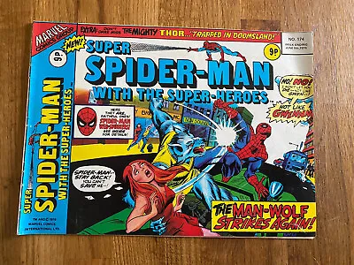 Buy Super Spider-man With The Super Heroes #174 - Marvel Comics - 1976 • 3.25£
