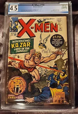 Buy Uncanny X-Men #10 - Graded 4.5 - 1st Appearance Of Ka-Zar  • 143.87£