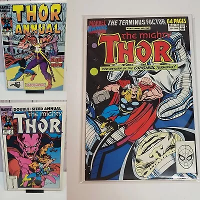 Buy The Mighty Thor Annual #12 #13 #15 1990 Marvel Comic Book VF/NM- • 11.86£