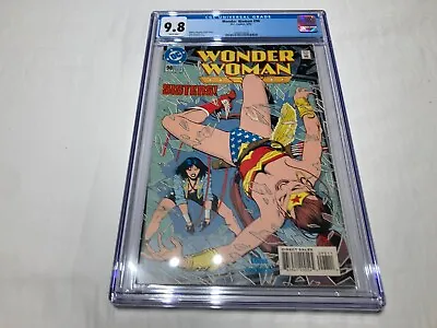 Buy Wonder Woman 98 CGC 9.8 NM/M White Pages Wonder Woman Battles Artemis! 1995 • 100.45£