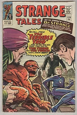 Buy Strange Tales #129 February 1965 VG • 23.68£