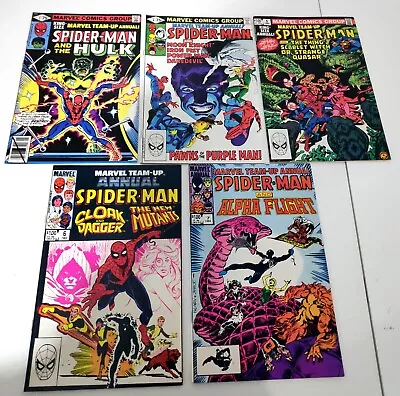 Buy Marvel Team Up Annuals 2/4/5/6/7 Marvel 1976 Series UNREAD VF/NM • 39£