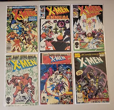 Buy Uncanny X-Men Annual #5,7,8,11,12,13 Comic Lot Of 6 Marvel 1979   Claremont • 12£