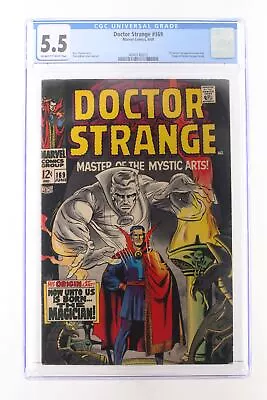 Buy Doctor Strange #169 - Marvel Comics 1968 CGC 5.5 1st Doctor Strange In His Own T • 180.55£