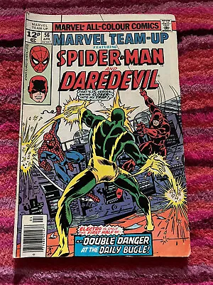 Buy Marvel Team Up #56 - Spider-Man - Daredevil - Electro • 2.95£