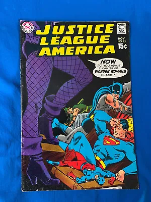 Buy JUSTICE LEAGUE OF AMERICA  #75/..There Is A Demon/1st App Of A New Black Canary • 157.52£