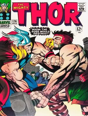 Buy Thor #126 NEW METAL SIGN: Thor V. Hercules - Whom The Gods Would Destroy • 15.79£