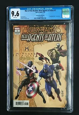 Buy War Of The Realms: New Agents Of Atlas #1 Camuncoli Variant CGC 9.6 3737281007 • 99£