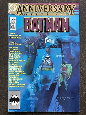 Buy Batman #400 1986 Sienkiewicz Anniversary Stephen King Vf+ Hi Grade Original Ownr • 14.79£