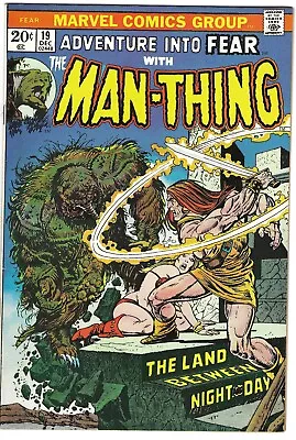 Buy Adventure Into FEAR #19 MAN-THING & Howard The Duck From Dec. 1973 FN- (5.5) • 99.90£