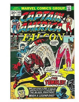 Buy Captain America #169 1974 VF+ Beauty Falcon 1st Moonstone Combine Shipping • 15.76£