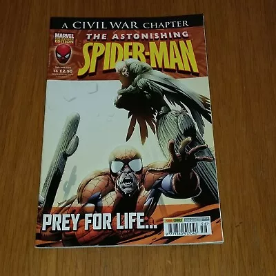 Buy Spiderman Astonishing #56 Vf (8.0 Or Better) 10th June 2009 Panini Marvel Comics • 4.98£