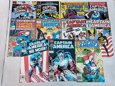 Buy Captain America Superhero Comics Big Lot Marvel 320 321 332 336 337 + 1980s 90s • 71.54£