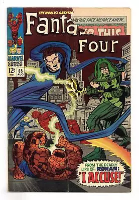 Buy Fantastic Four #65 FR/GD 1.5 1967 Low Grade 1st App. Ronan The Accuser • 8.70£