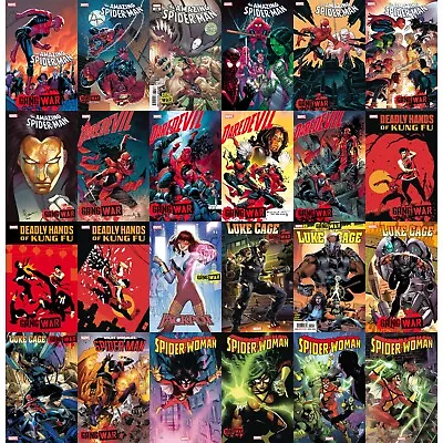 Buy Gang War (2023) Spider-Man Daredevil Cage Spider-Woman | Marvel | COVER SELECT • 12.70£