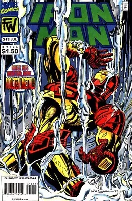 Buy Iron Man (1st Series) #318 VF+ 8.5 1995 Tom Morgan Cover • 2.57£