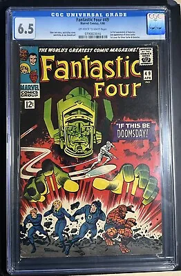 Buy Fantastic Four #49 CGC 6.5 1966 • 1,185.91£