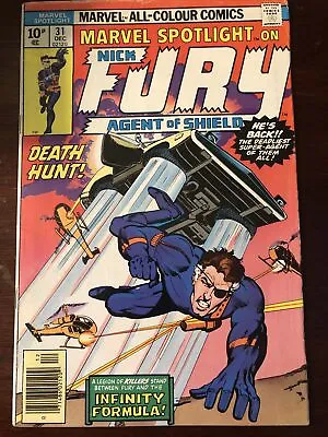Buy Marvel Spotlight #31 - Nick Fury - 1976 - Marvel Comics - Bagged • 4.97£