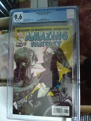 Buy Amazing Fantasy #8 (2005) Marvel CGC 9.6 White 2nd Appearance Of Carmilla Black! • 135£